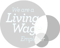 living wage employer logo